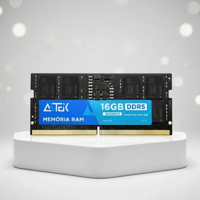 Kit 2x Memória DDR5 16GB 5600MHz para Notebook - Aitek