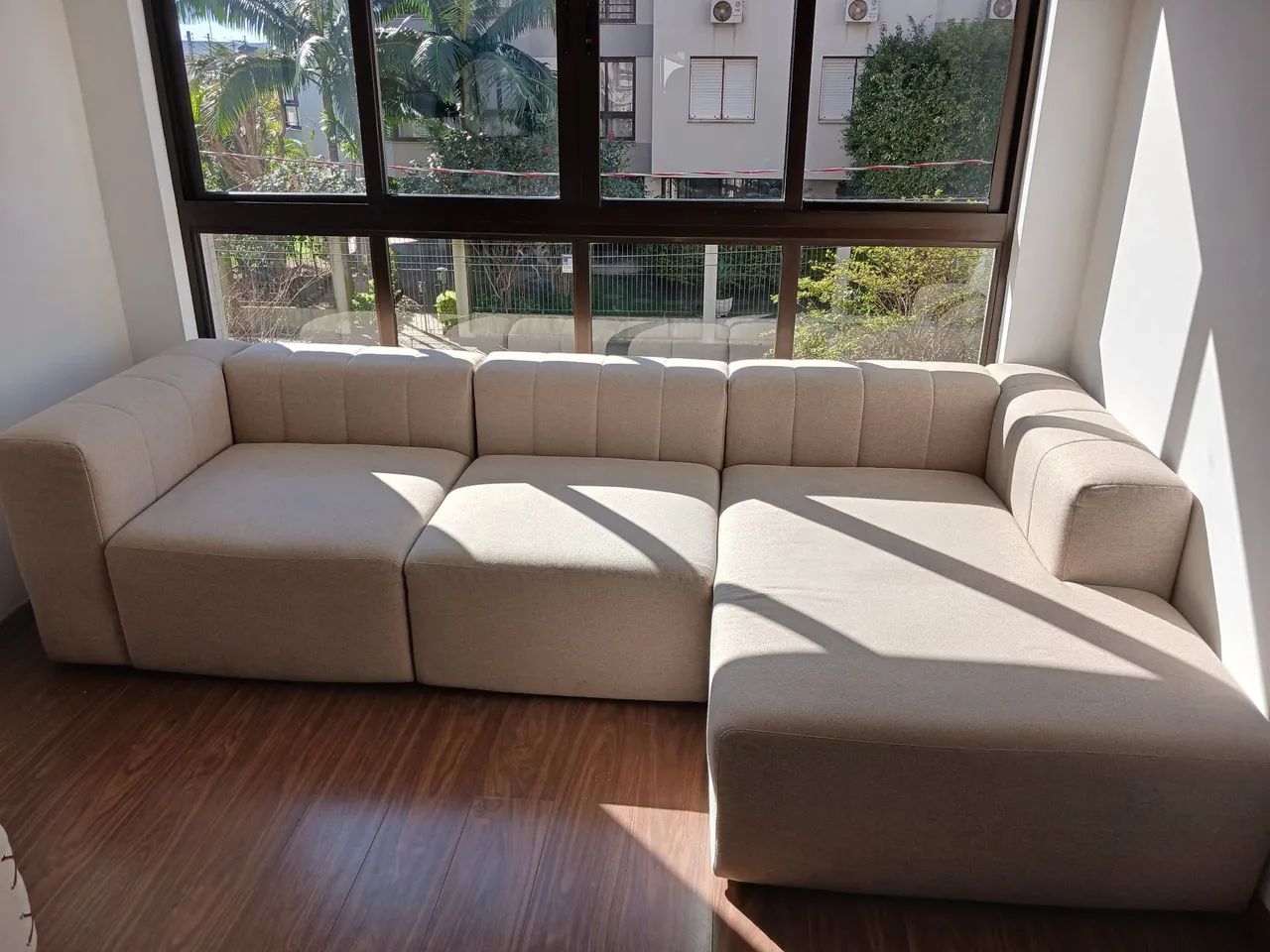 Sofa com chase em estado de NOVO - Foto 4