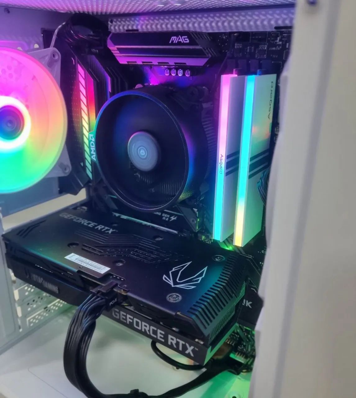 Pc gamer ryzen 5, RTX 3060ti, Ssd Nvme 1tb - Foto 3