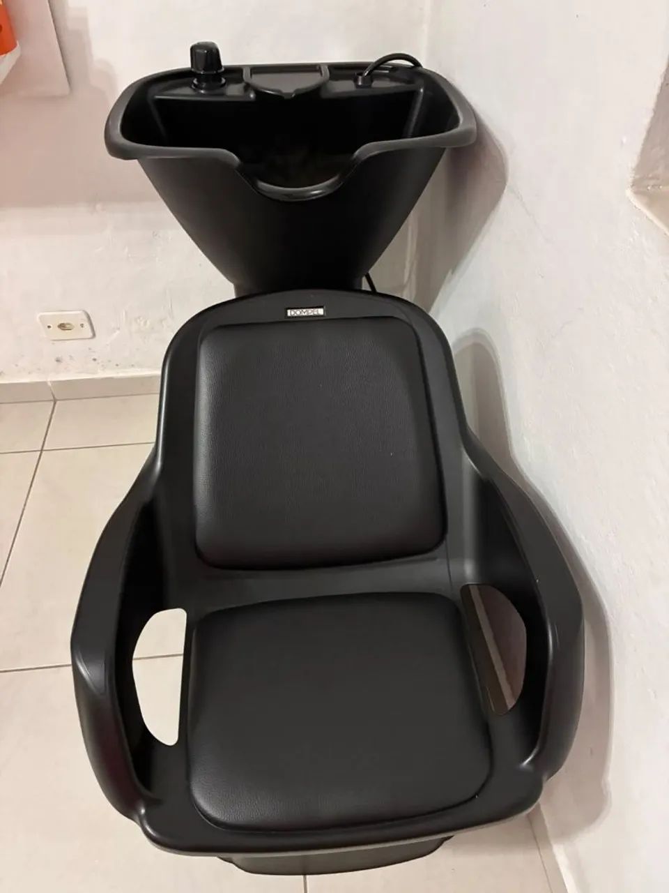 Kit lavatório com aquecedor + cadeira de cabeleireiro (somente retirada) - Foto 2