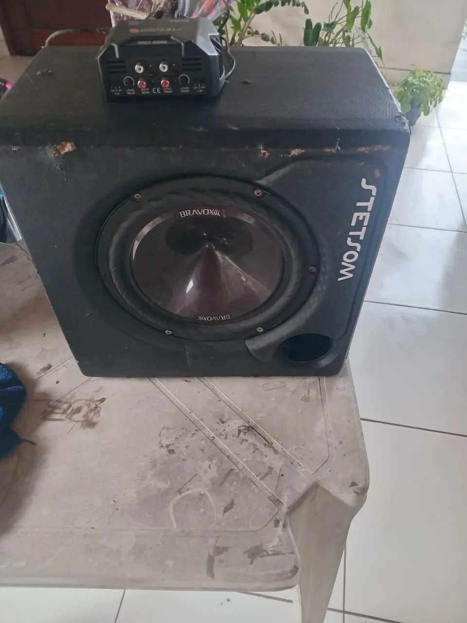 Subwoofer de 10 polegadas e potência stetsom - Foto 3