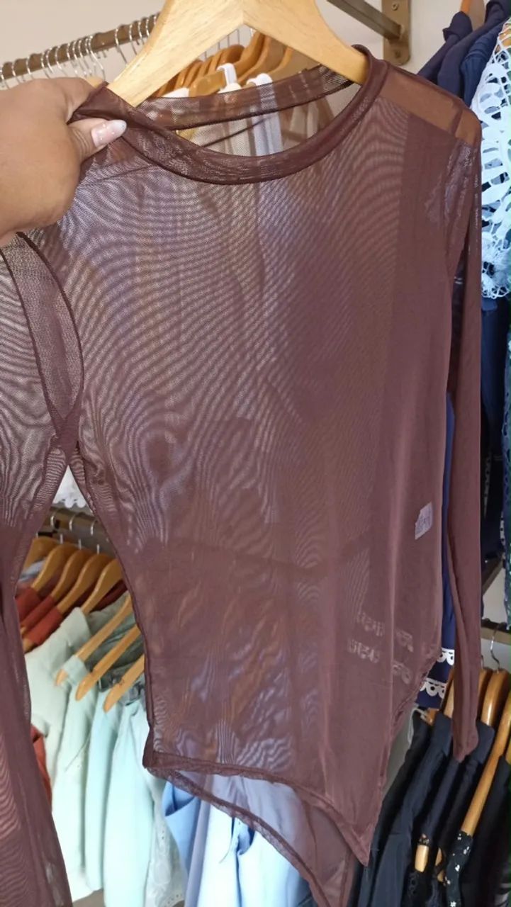 Blusa de tule 