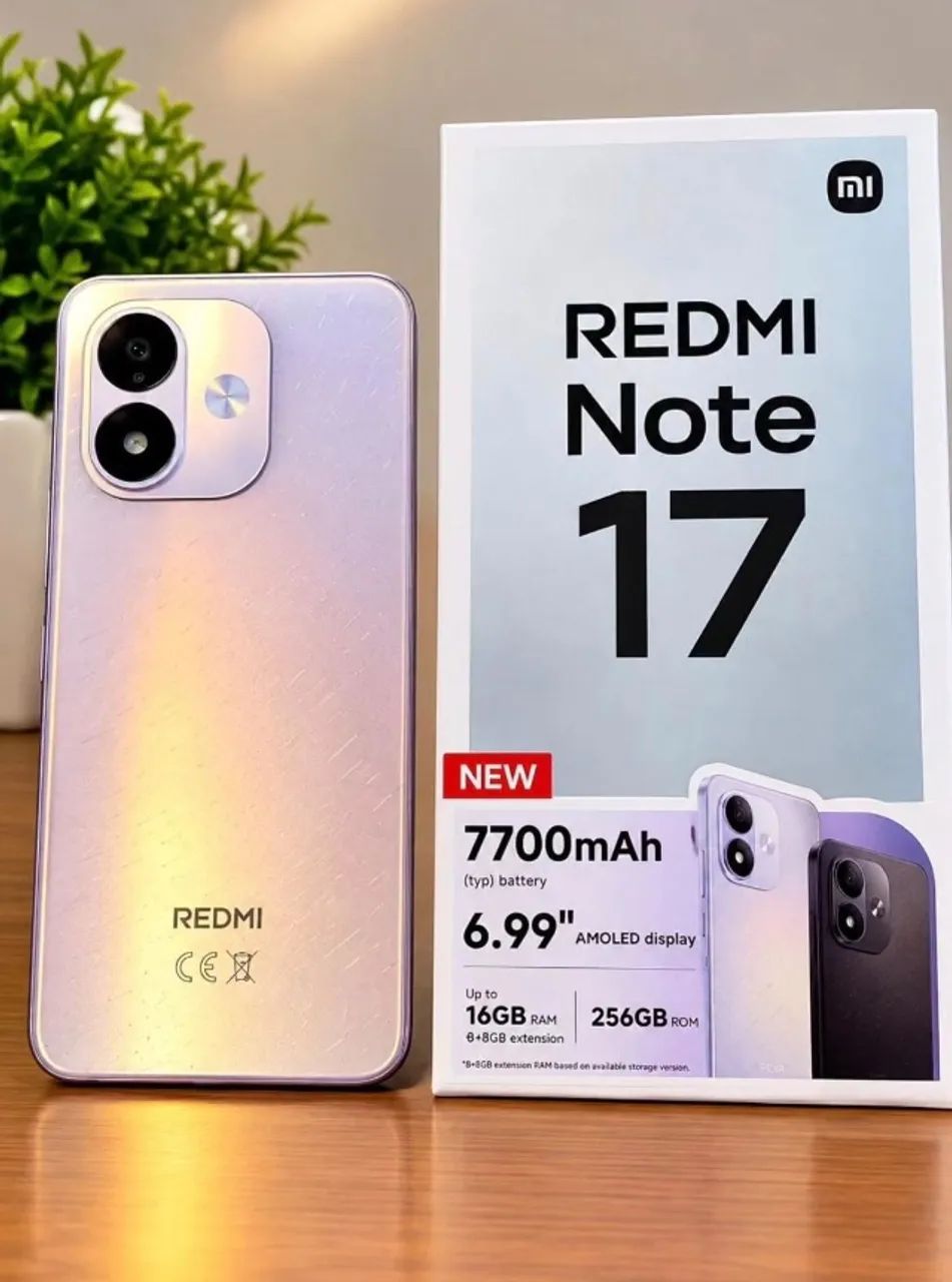 Redmi Note 17 4G 8/256gb LANÇAMENTO