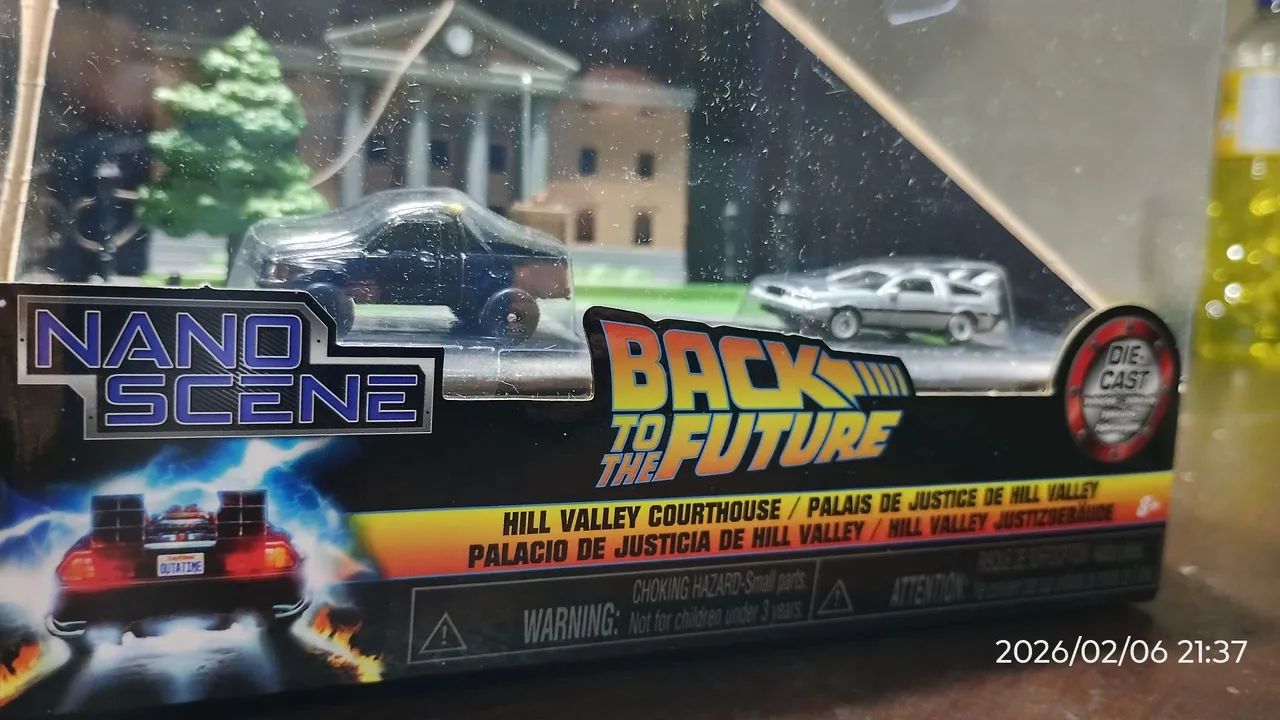 De volta pro futuro diorama Jada nano - Foto 2