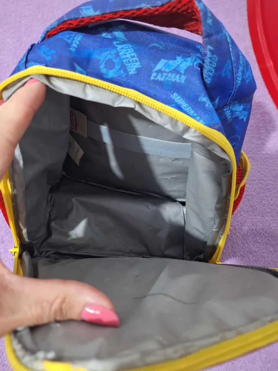 Lancheira mochila infantil  - Foto 3