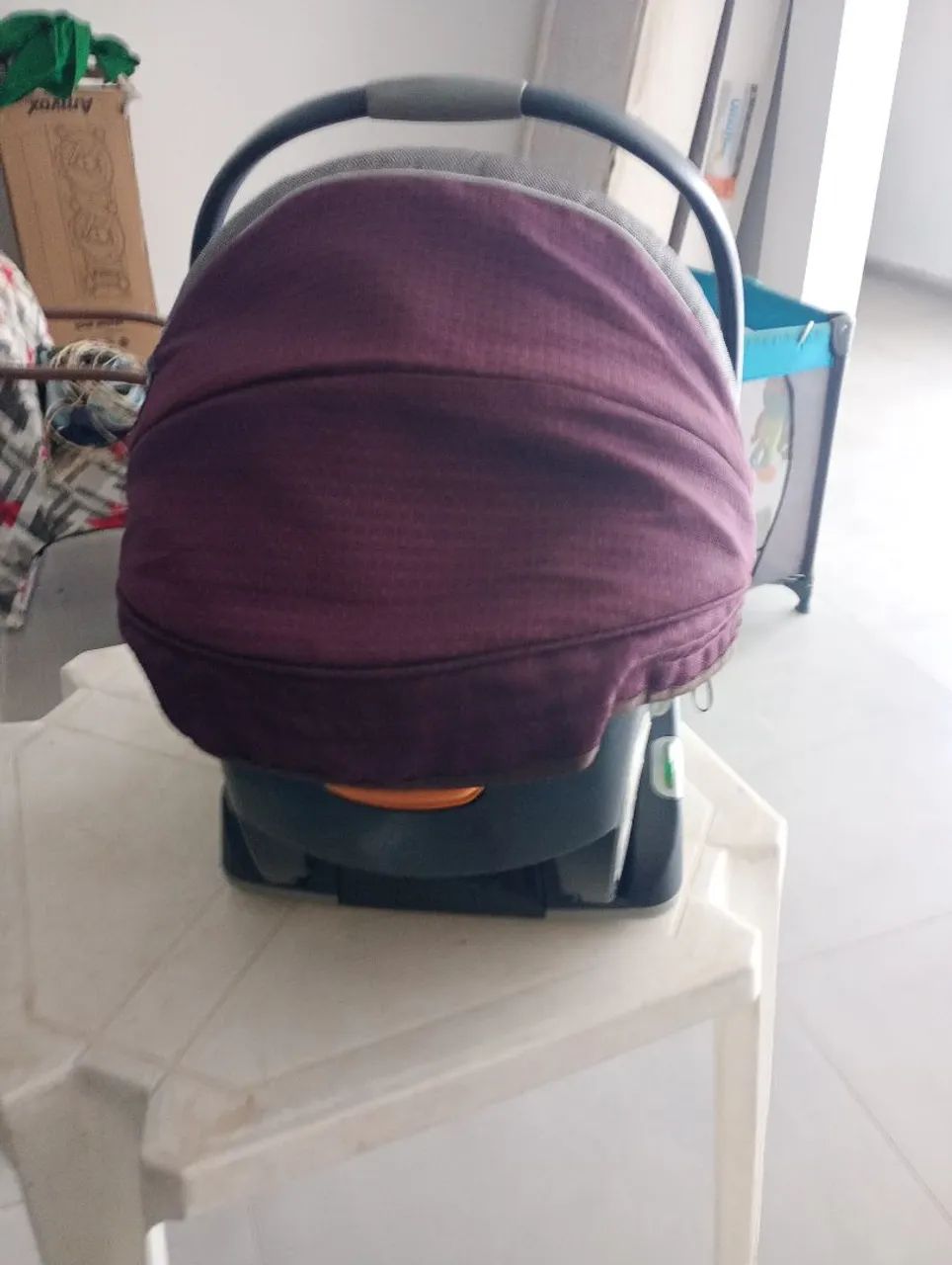 Vendo cadeirinha de bebê chicco - Foto 3