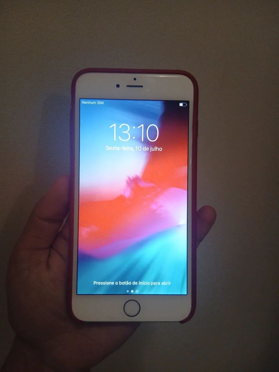 Vendo iphone 6 plus branco original 64gb