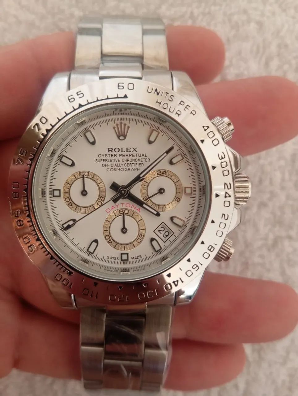Relógio rolex Daytona,1 linha, 100% funcional 