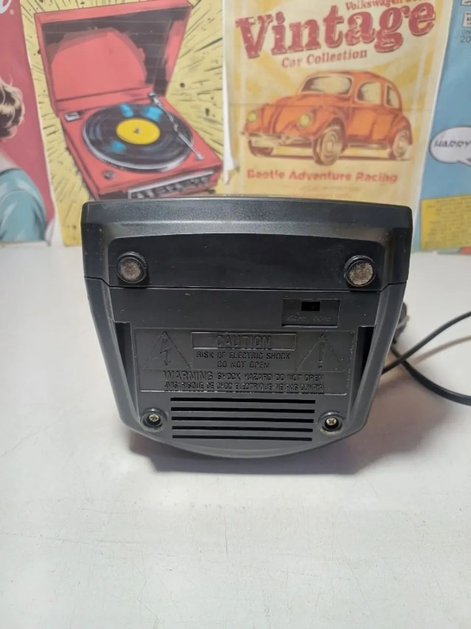 Rádio relógio alarme AIWA sem teste  - Foto 4