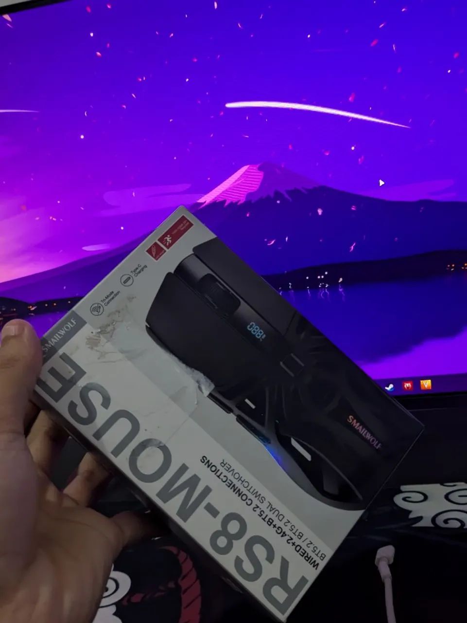 RS8 - Mouse (Sem fio) 2.4Ghz