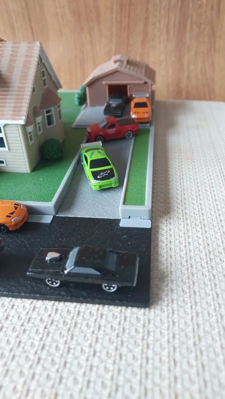 Casa e miniatura de veículos Toretto Velozes e furiosos  - Foto 4