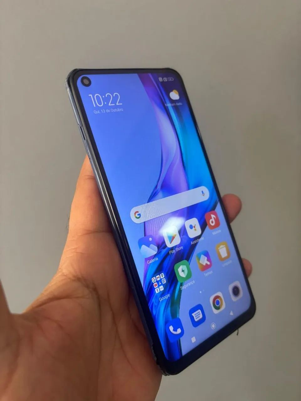 Xiaomi Redmi Note9 64Gb Memoria Leitor Biometrico Capa Case - Foto 2