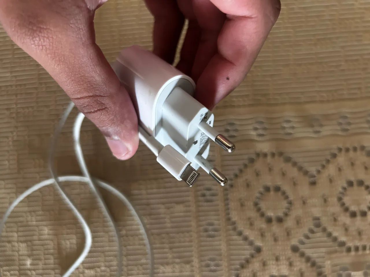 carregador de iphone original 80 pra hoje!! - Foto 4