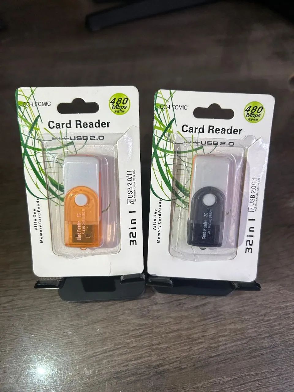 Leitor de Cartão de Memória USB Card Reader 480Mbps