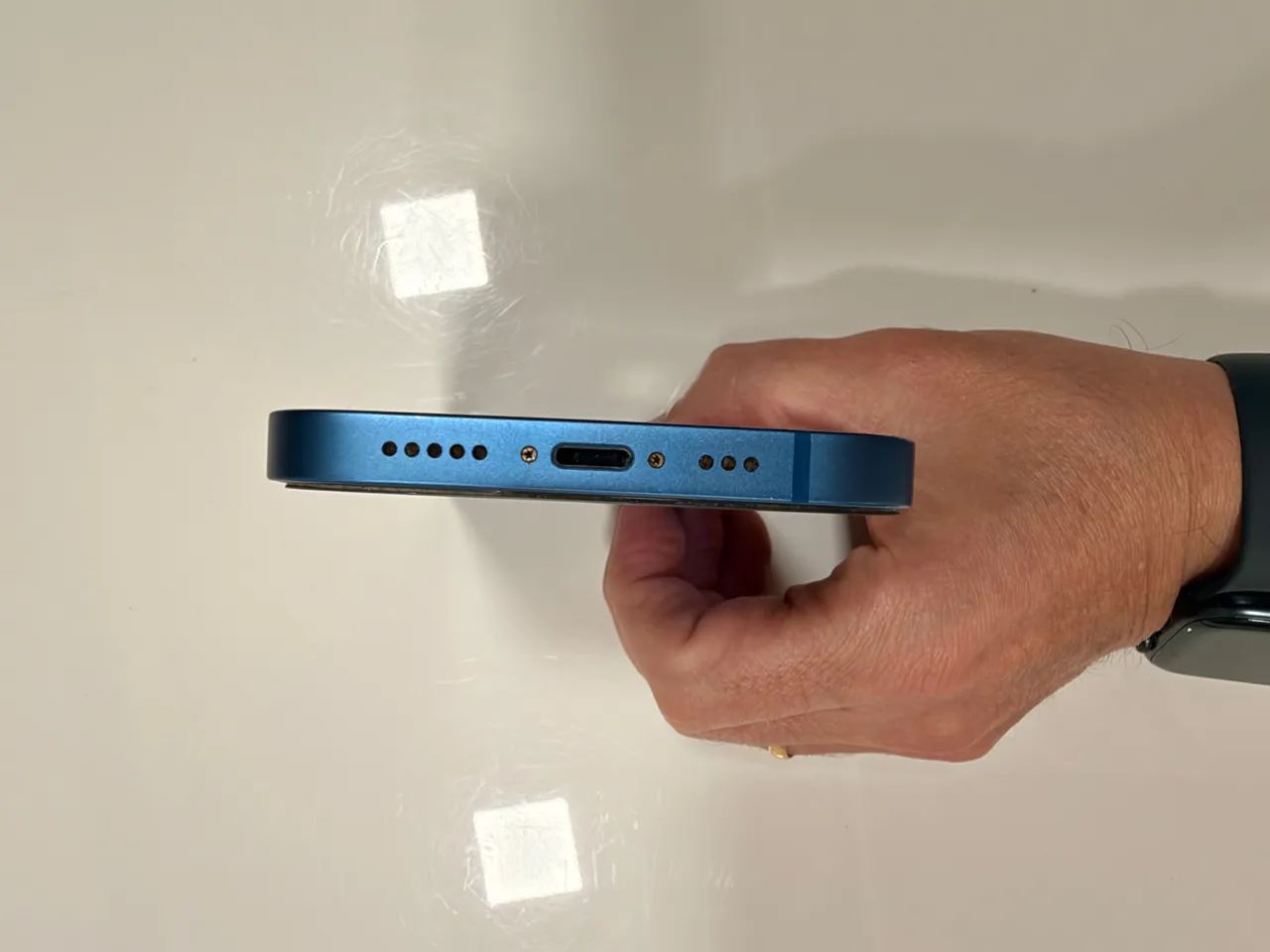 Iphone 13 Azul 128gb - Foto 4
