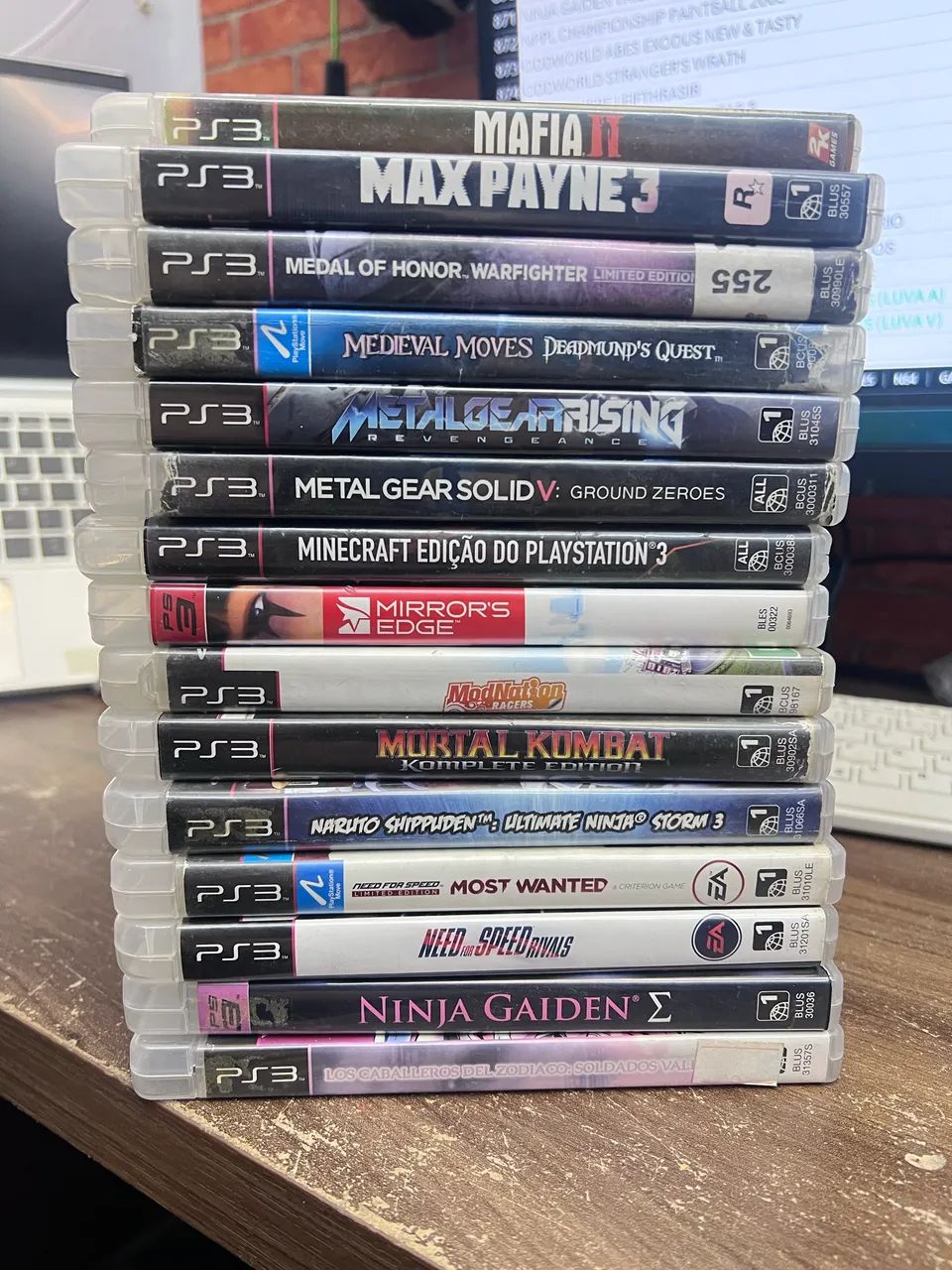 Jogos de PS3 - M, N O