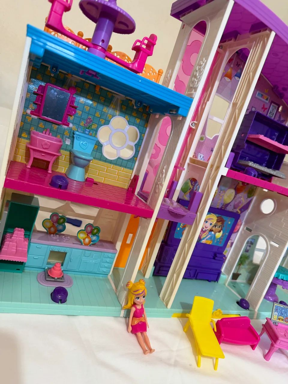 Polly Pocket mega casa de surpresas - Foto 3