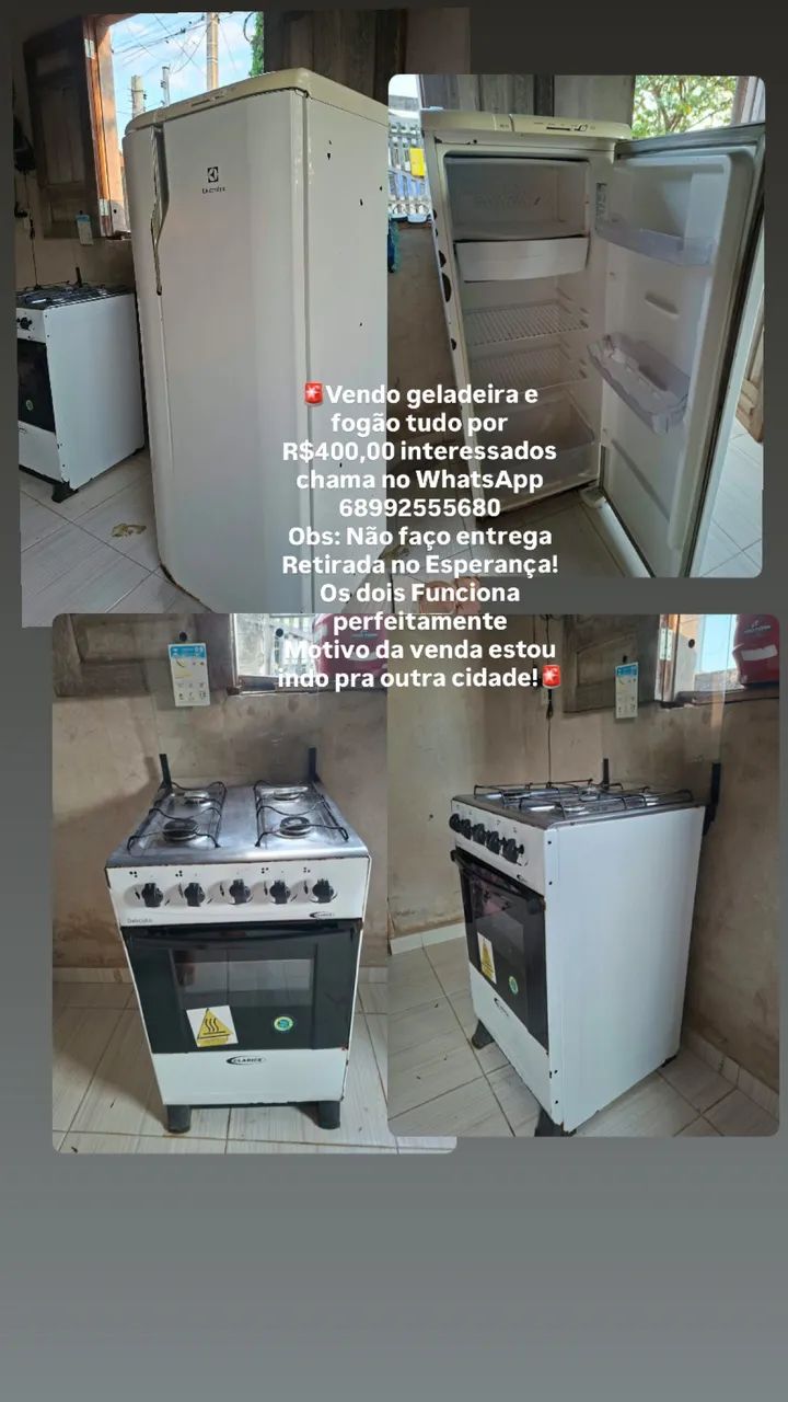 Geladeira e fogão  - Foto 5