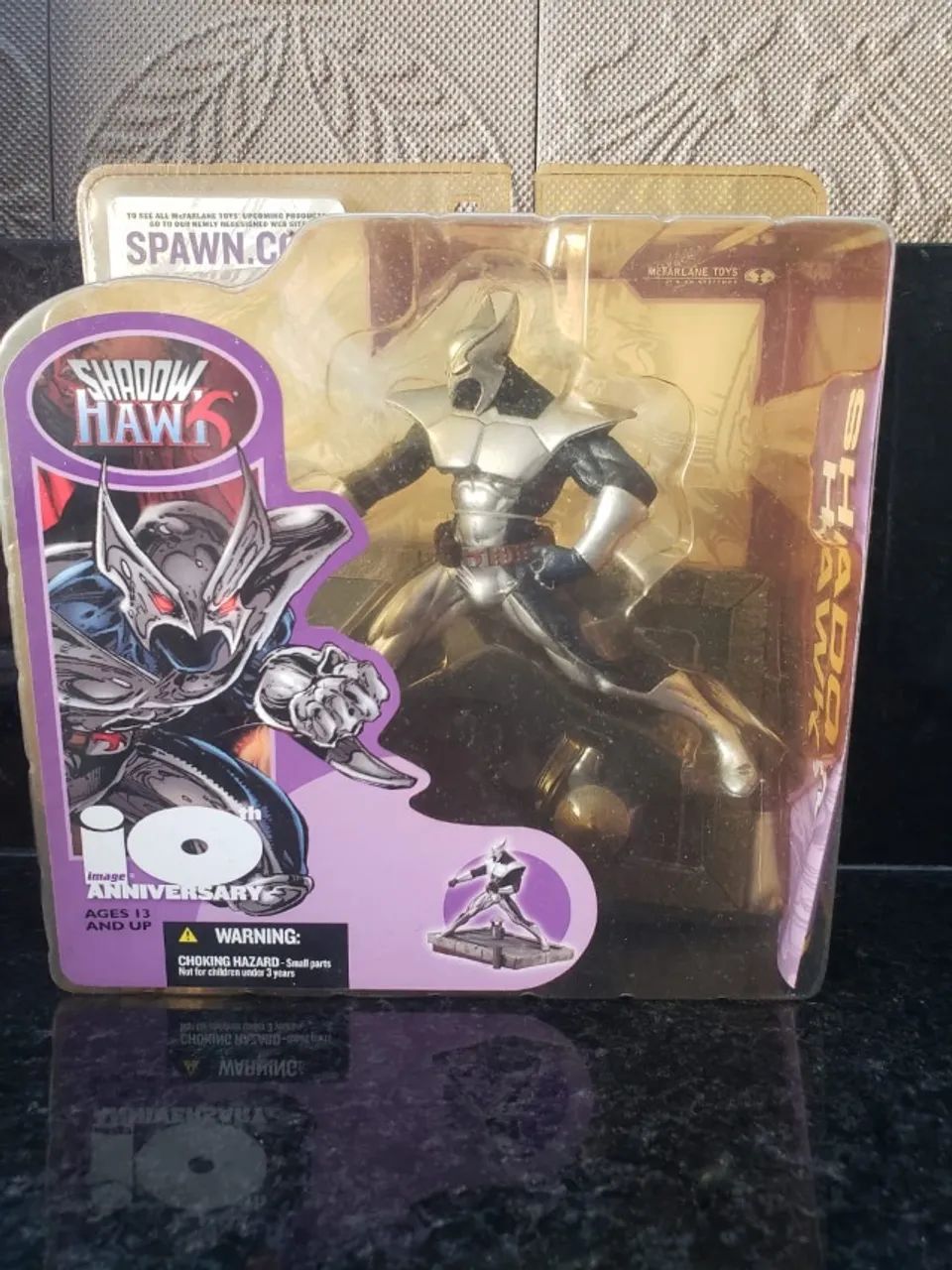 10º Aniversário: Shadow Hawk (McFarlane Toys, 2002) - Hobbies e