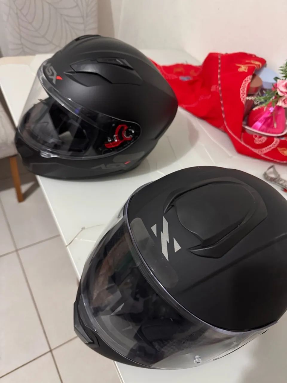 CAPACETE ASX E NORISK NOVOS SEM USO  - Foto 4