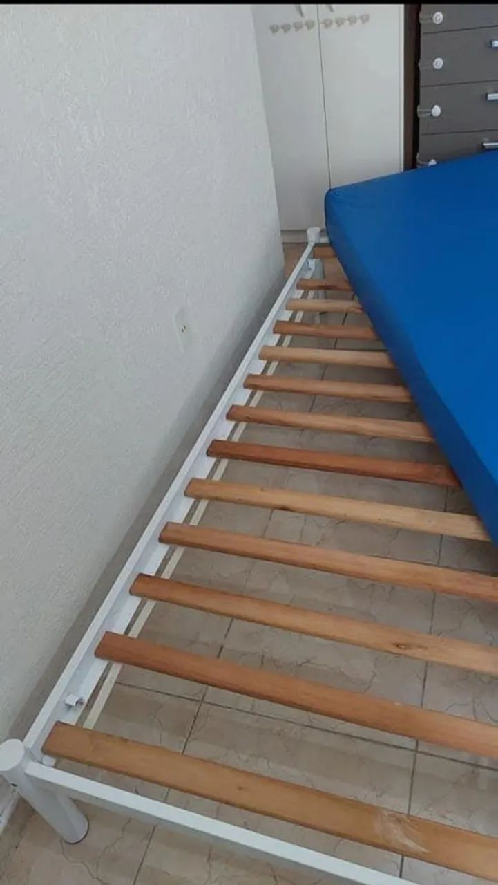 Cama tokstok e colchão - Foto 4