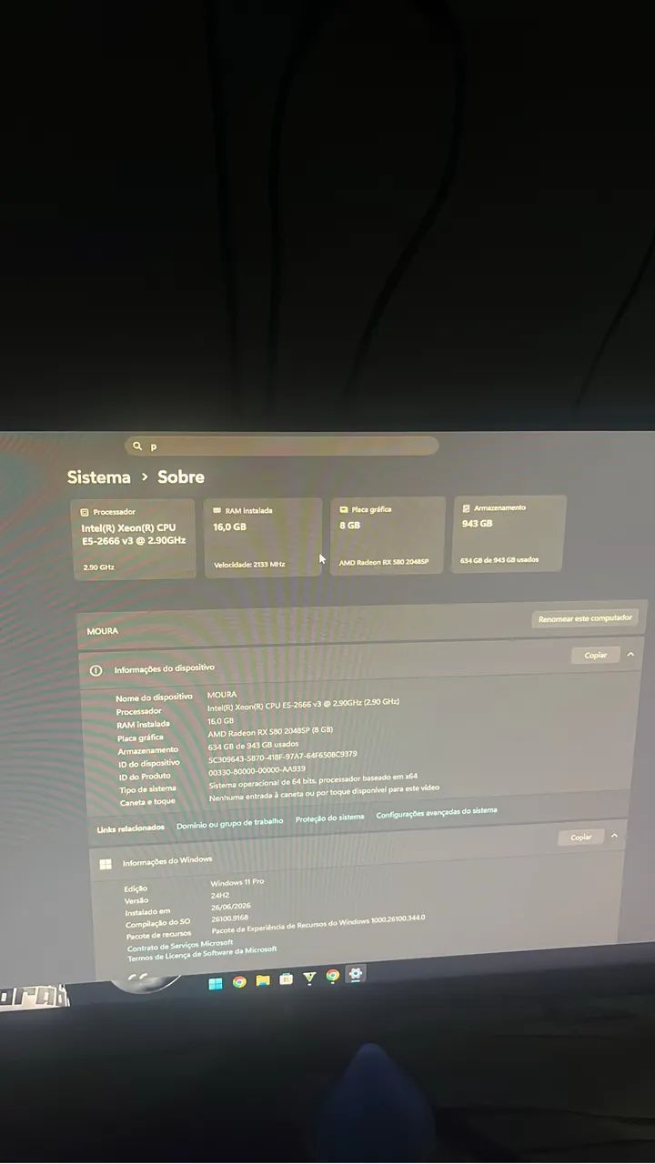 Vendo pc gamer kit xeon com todas as caixas troco em celular  - Foto 4