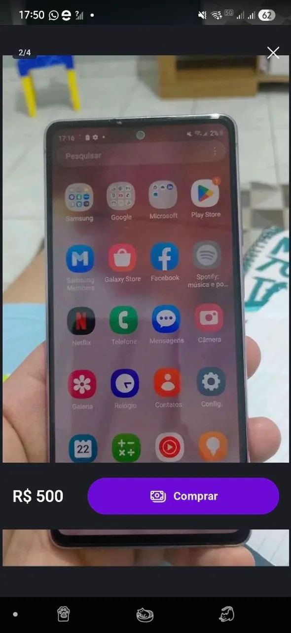 Samsung galaxy s20 Fe 256 gb unico dono - Foto 2