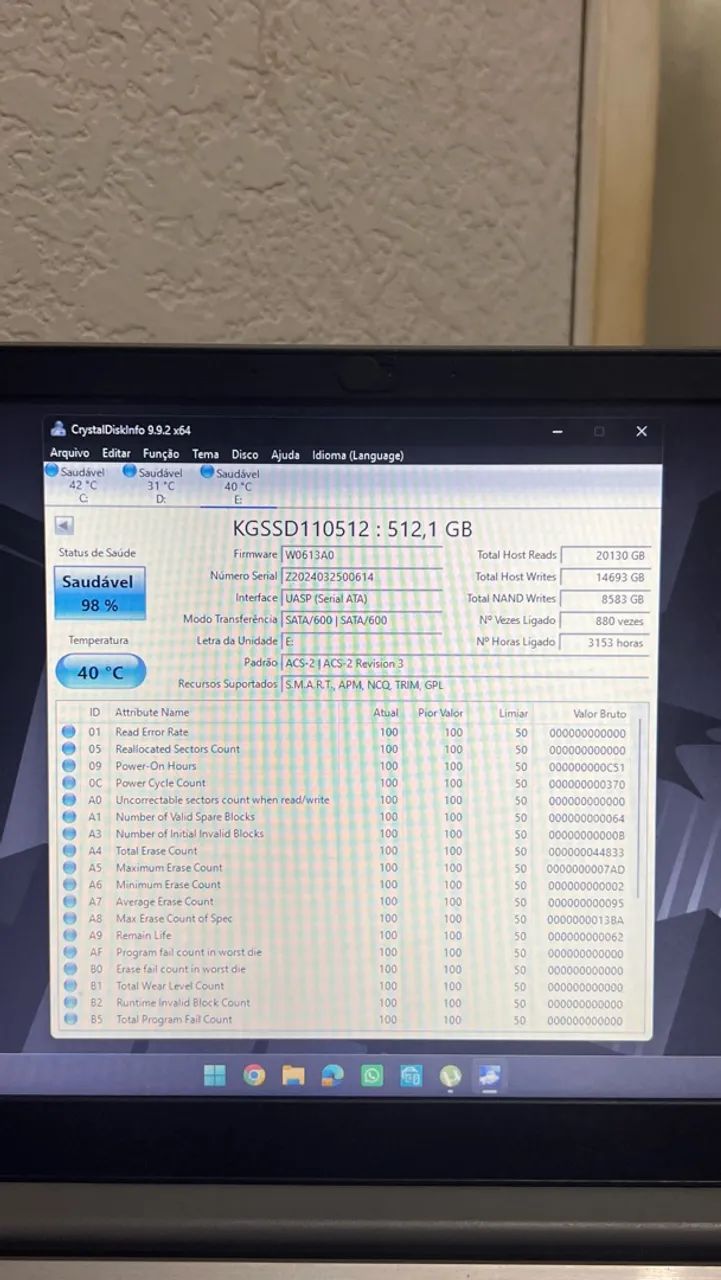 SSD 512GB SATA - Foto 2