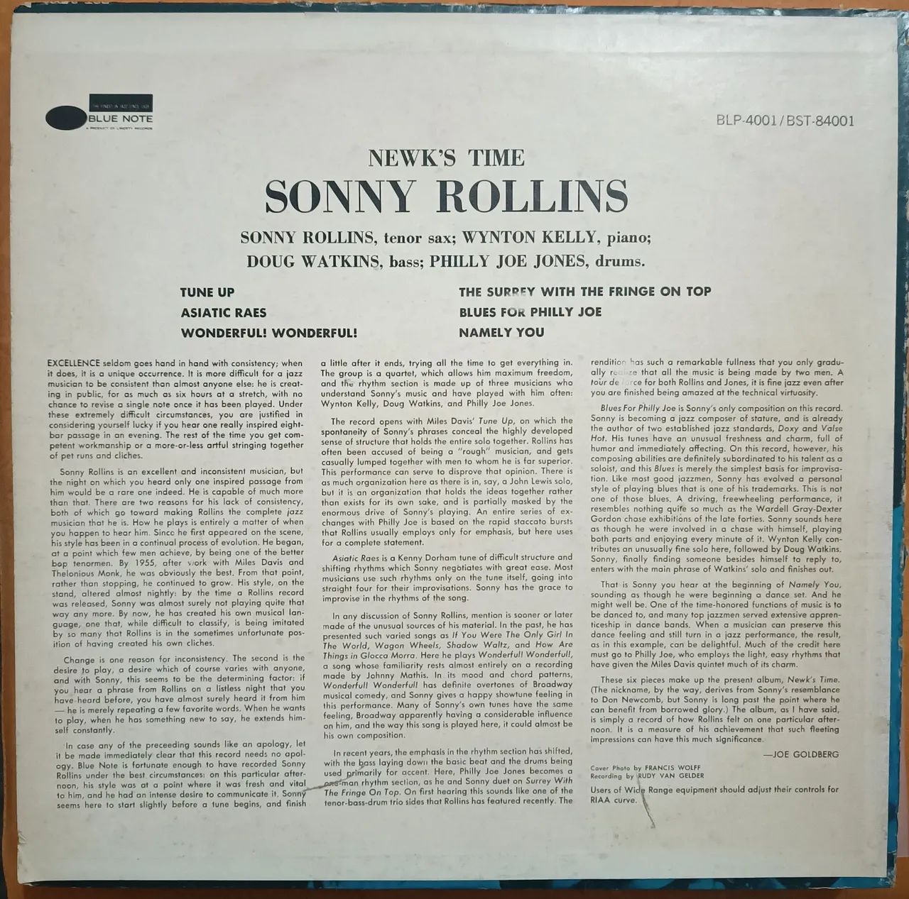 LP newks Time Sonny Rollins importado  - Foto 2