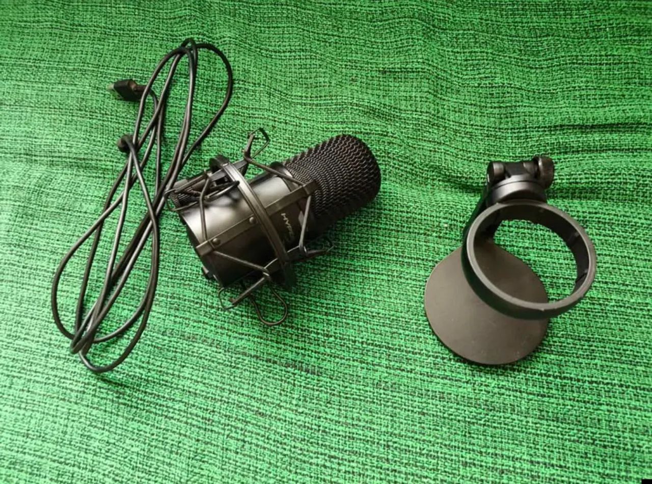 Microfone HyperX Solocast com Shock Mount  - Foto 4