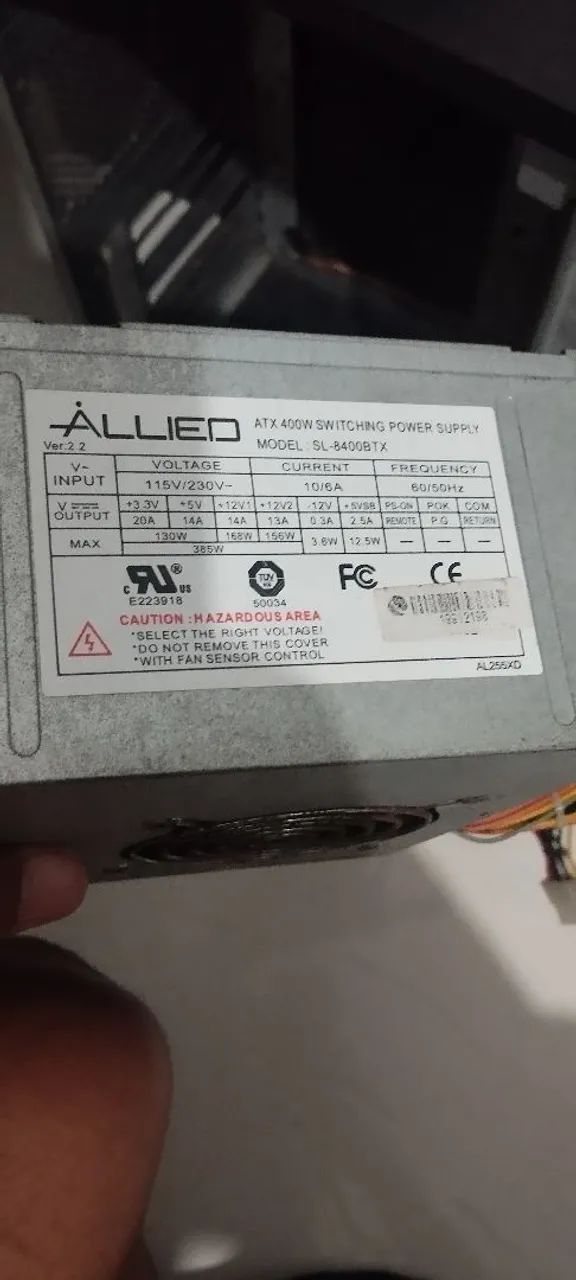 Lote peças de informática (Memória RAM, CPU, etc...) - Foto 2