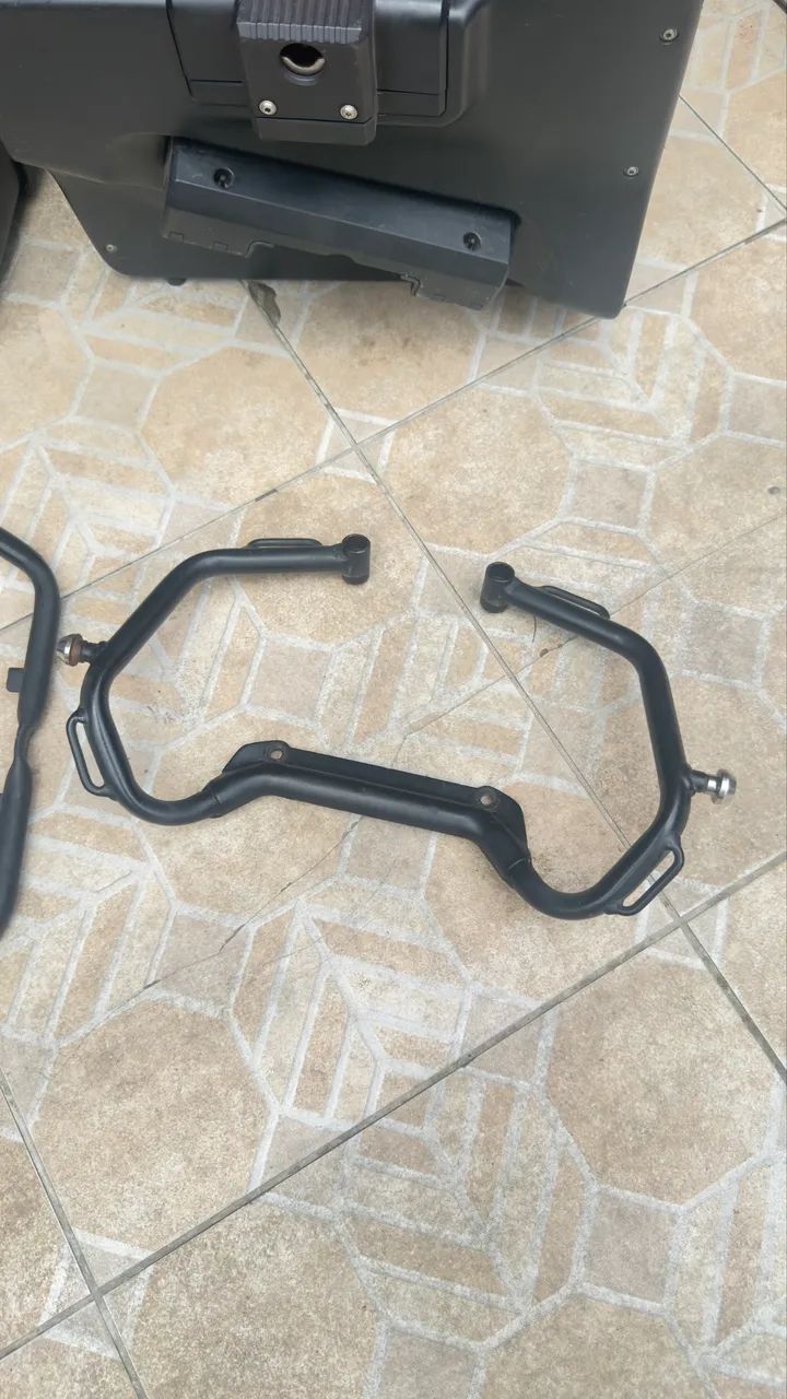 Bauletos Laterais Vario Originais BMW - F800GS - Foto 4