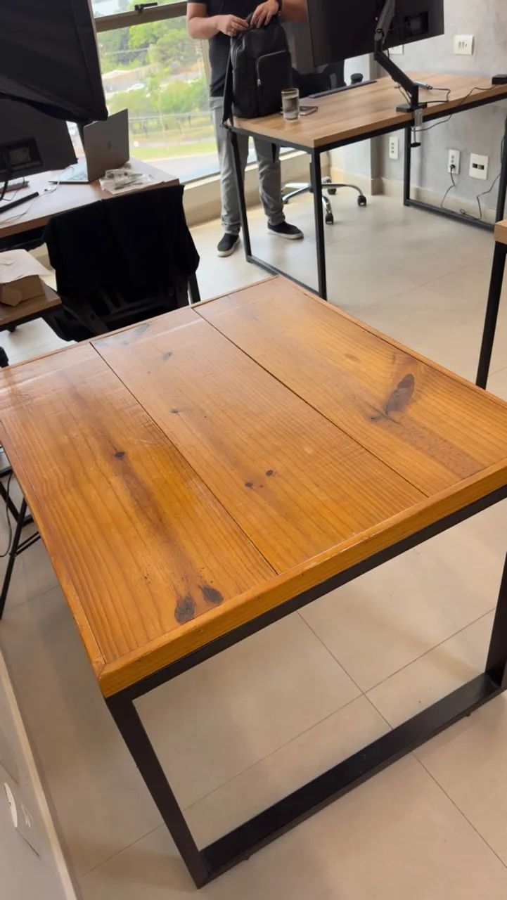 Mesa Industrial 90x80cm - Foto 2