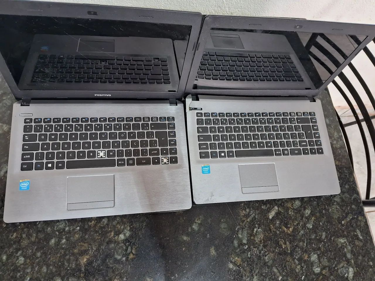 Vendo 2 notebook positivo Com defeito, mas ambos da sinal de vida R$ 449 - Foto 3