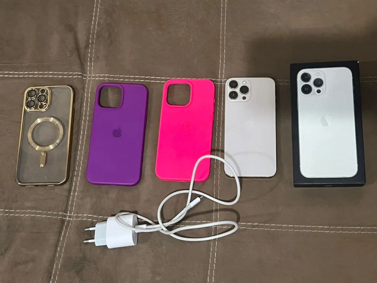 IPHONE 13 PRO MAX 128G COM CAIXA E NOTA FISCAL! 