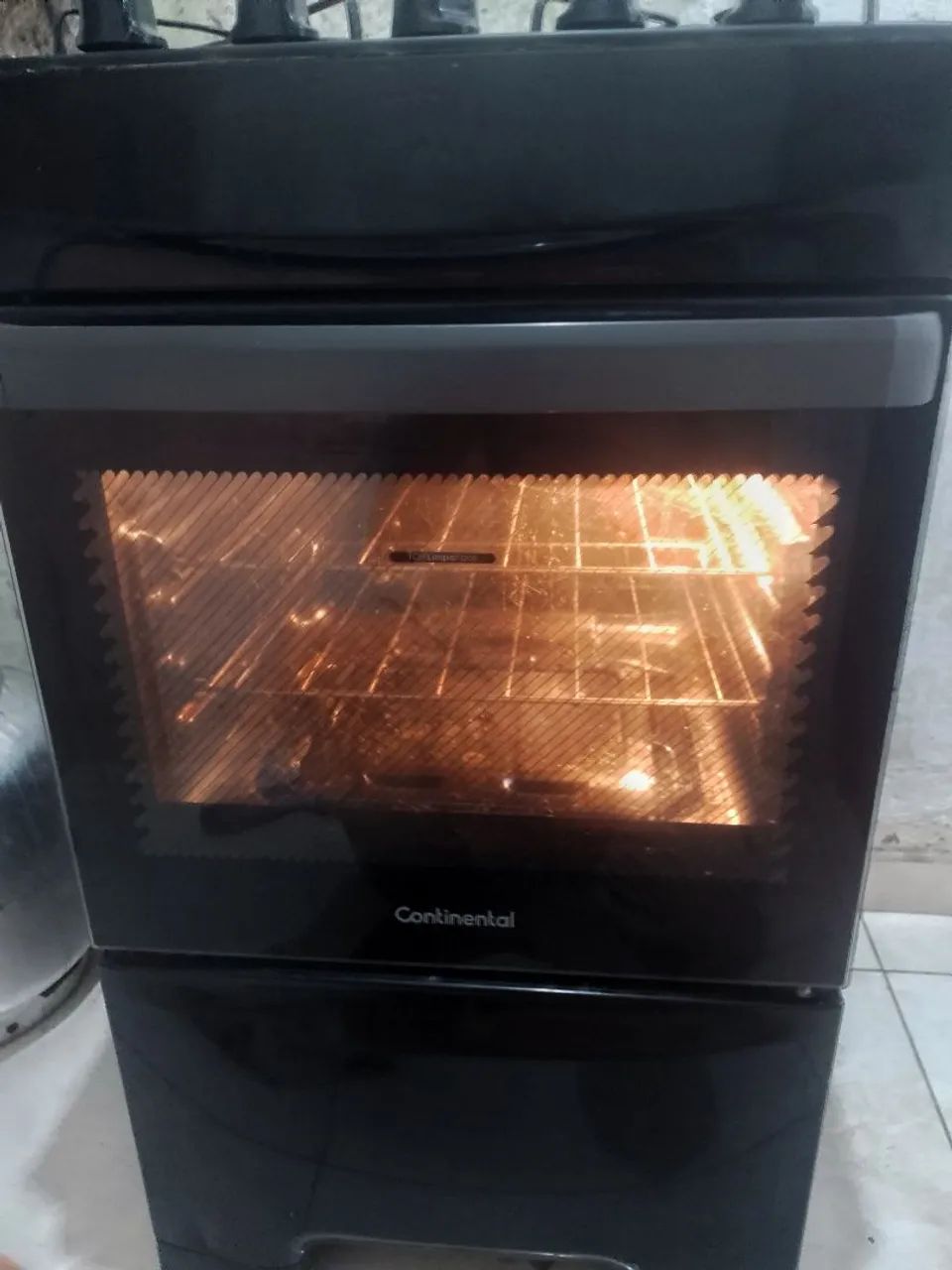 Fogão de 4 bocas continental em ótimo estado  - Foto 2