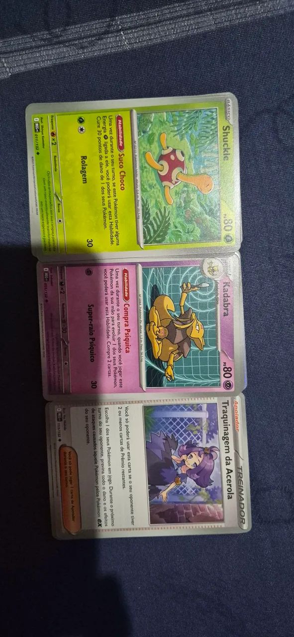 20 Cartas Pokemon TCG Mega Evolução ME01 - Foto 3