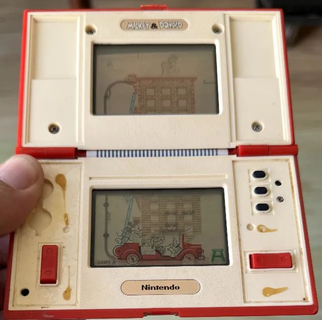 video game game &watch nitendo