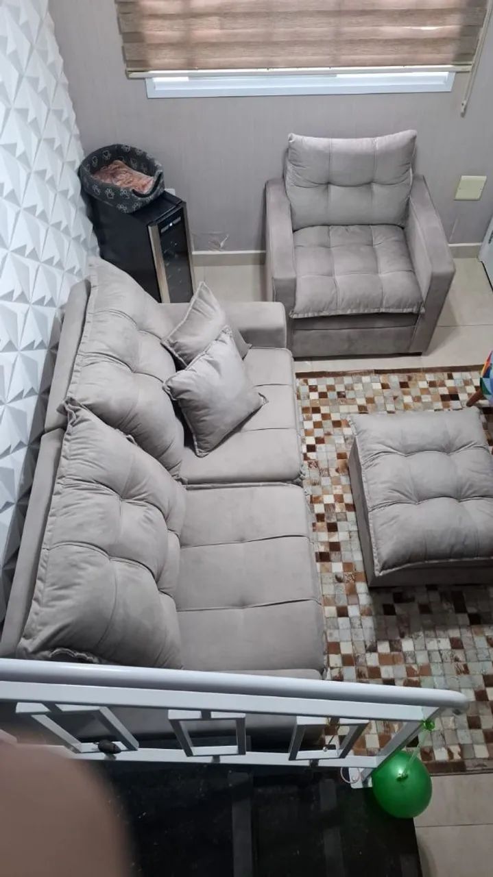 Vendo jogo de sofá  - Foto 2