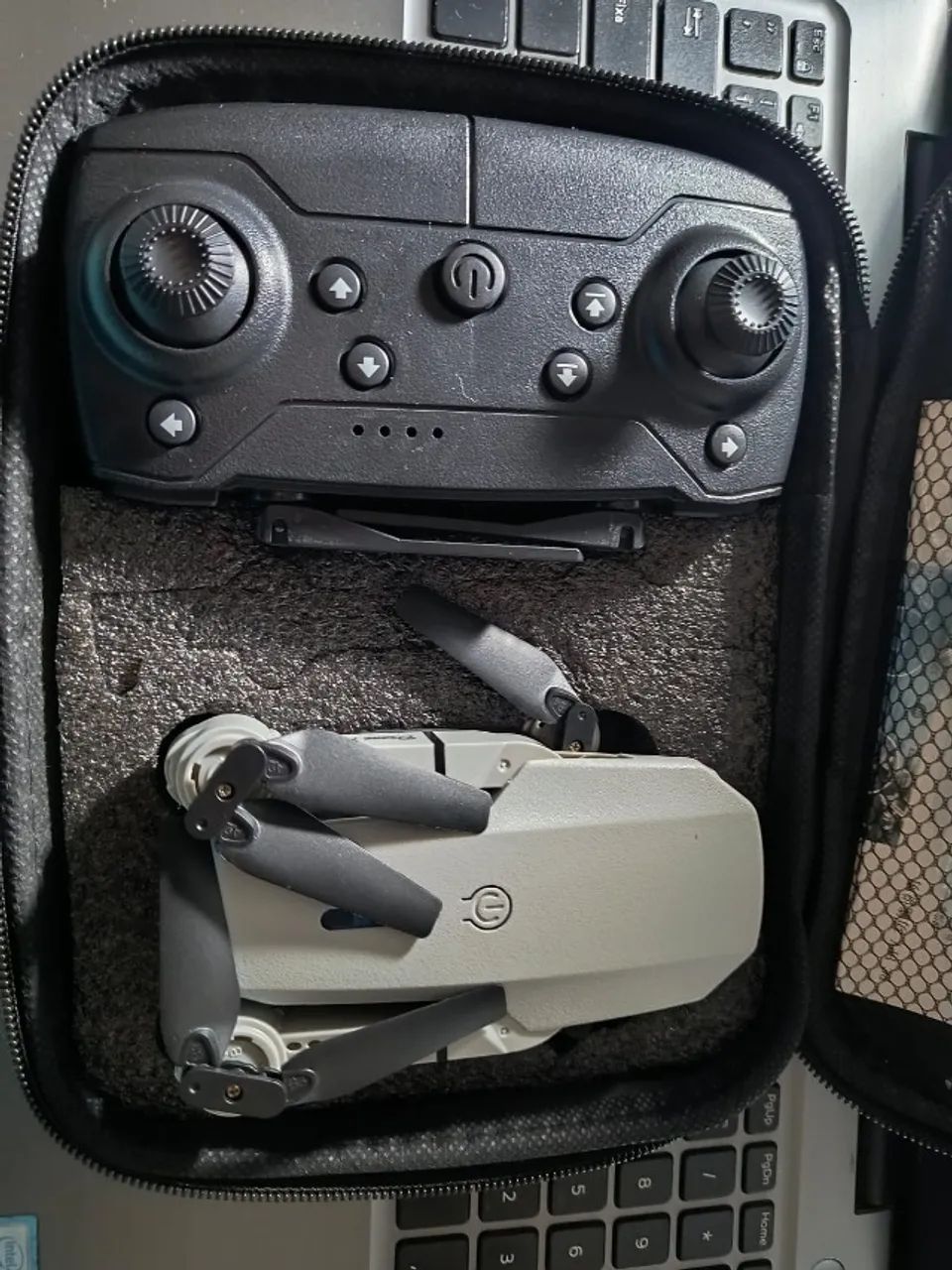 Promoção drone  dobrável com câmera 4k,GPS, sensor de gravidade trajetória de vôo - Foto 5