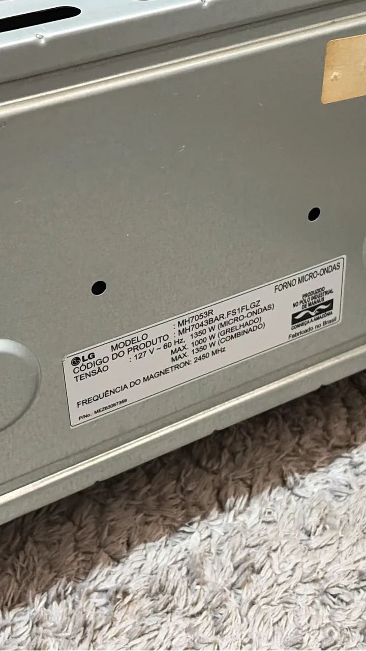 Microondas LG com defeito  - Foto 3
