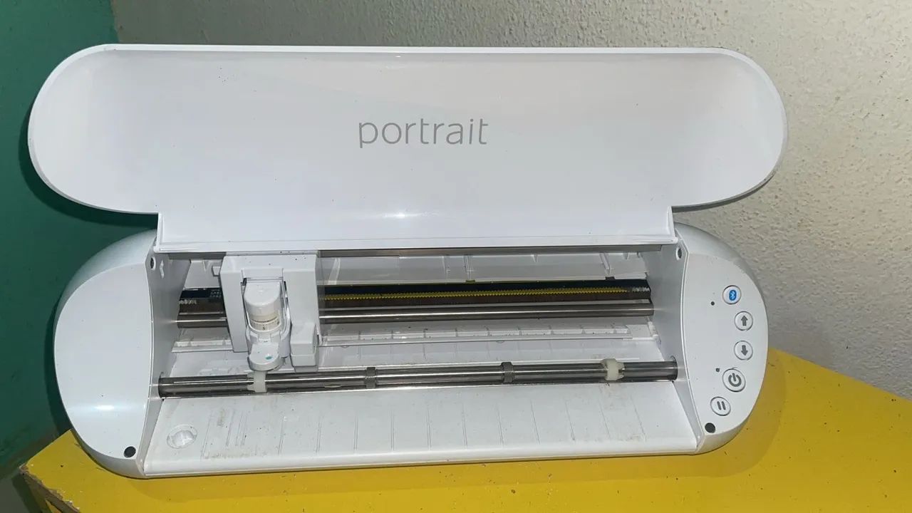 Máquina De Corte Silhouette Portrait 3 Cor Branco - Foto 5