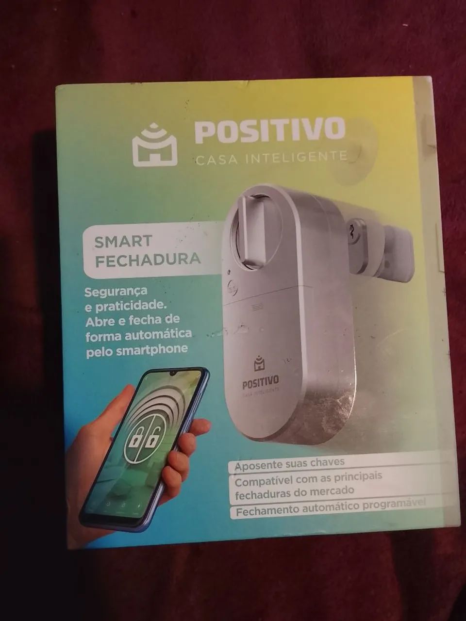Fechadura eletrica positivo - Casa Inteligente - Vila Medeiros