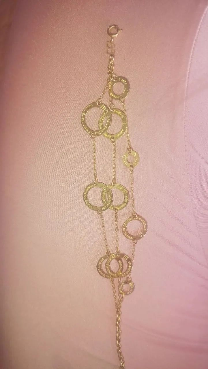 Vendo pulseira romanel os 10 mandamentos