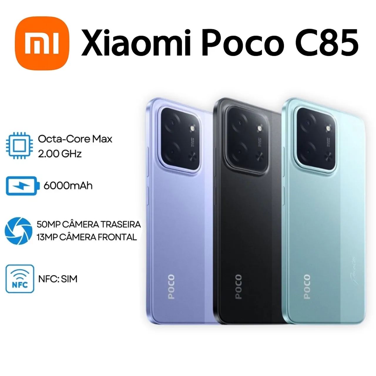 Poco C81 256/8 verde lacrado - Celulares e Smartphones - Anchieta