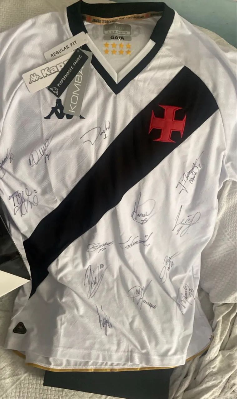 Camisa do Vasco autografada  - Foto 5