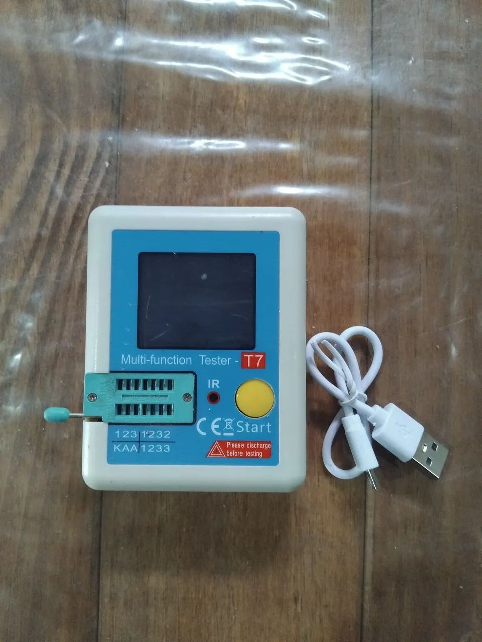 Testador de componentes LCR T7