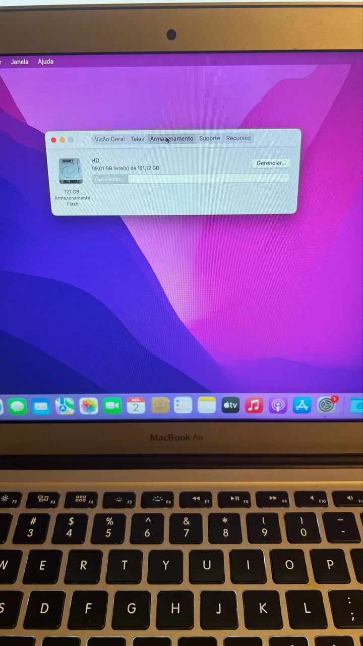 MacBook Air 2017 - i5 - SSD 128GB - 8GB RAM 