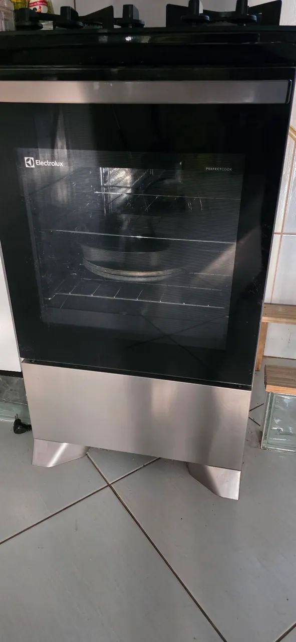 Fogão Electrolux mesa vidro - Foto 3