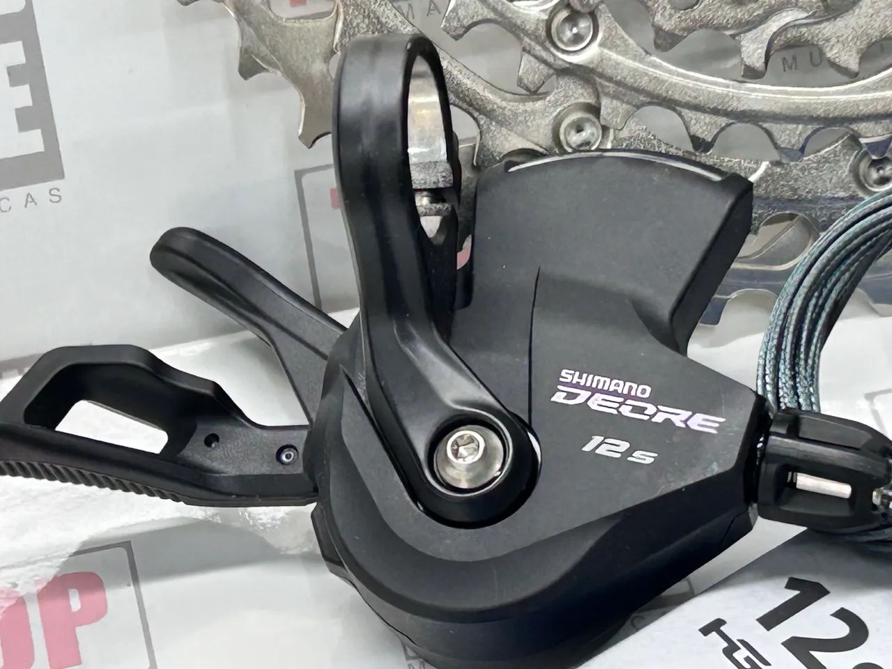 Kit SHIMANO DEORE 12v NOVO R$ 1490,00 - Acessórios de Ciclismo